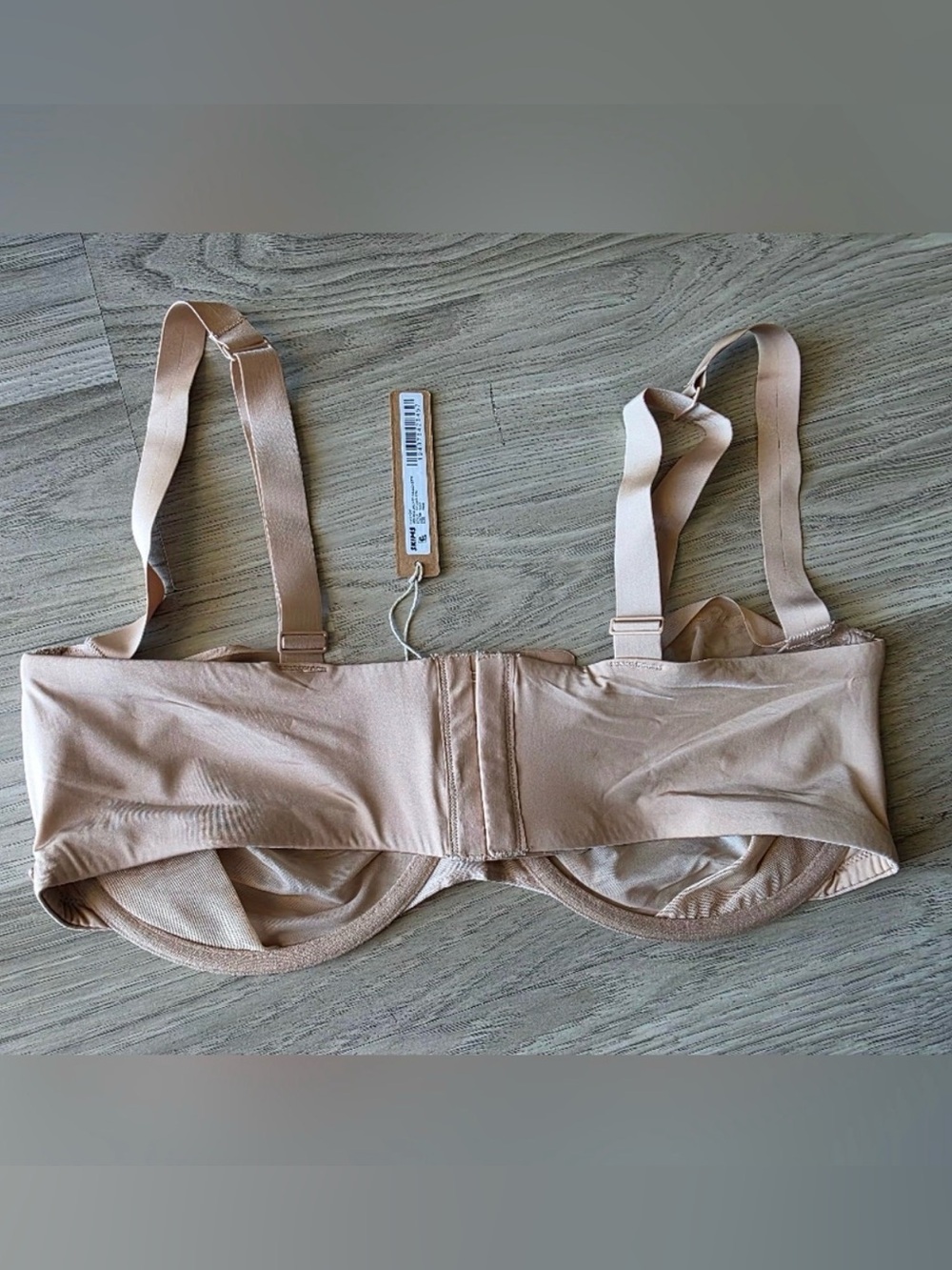 Skims Women's No Show Molded Unlined Balconette Bra Clay Size 38DD NWT - Picture 7 of 9